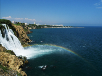 ПОЕЗДКА НА ЛОДКЕ К НИЖНИМ ВОДОПАДАМ ДЮДЕН ИЗ АНТАЛИИ