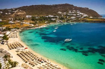 Пляж Кардамена (Райский уголок)