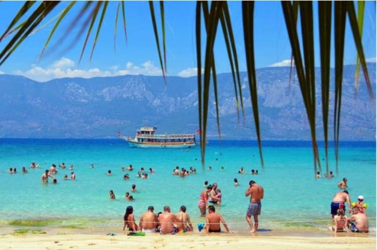 MARMARIS CLEOPATRA INSEL BOOTSTOUR MIT MITTAGESSEN