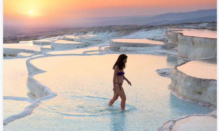 PAMUKKALE-TOUR ÜBER SALDA-SEE ab ANTALYA