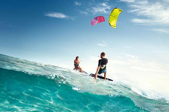 Kitesurfen